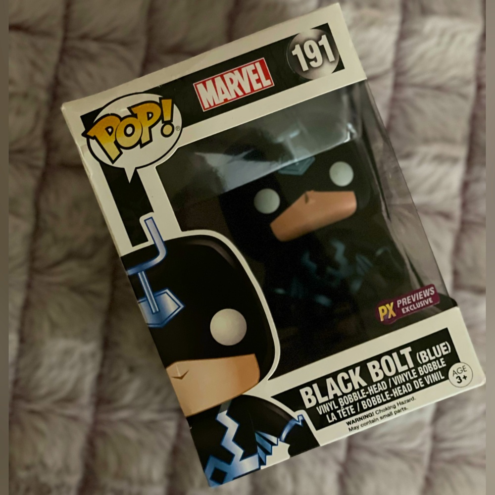 MARVEL | Black Bolt POP!  Funko Vinyl Bobblehead